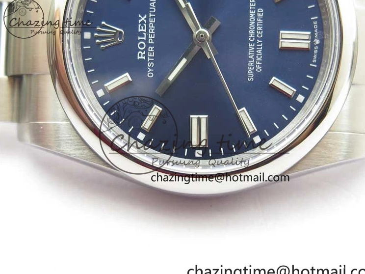 0101 UrbanChic Oyster Perpetual 36mm 126000 BP Best Edition Dark Blue Dial on SS Bracelet 2651